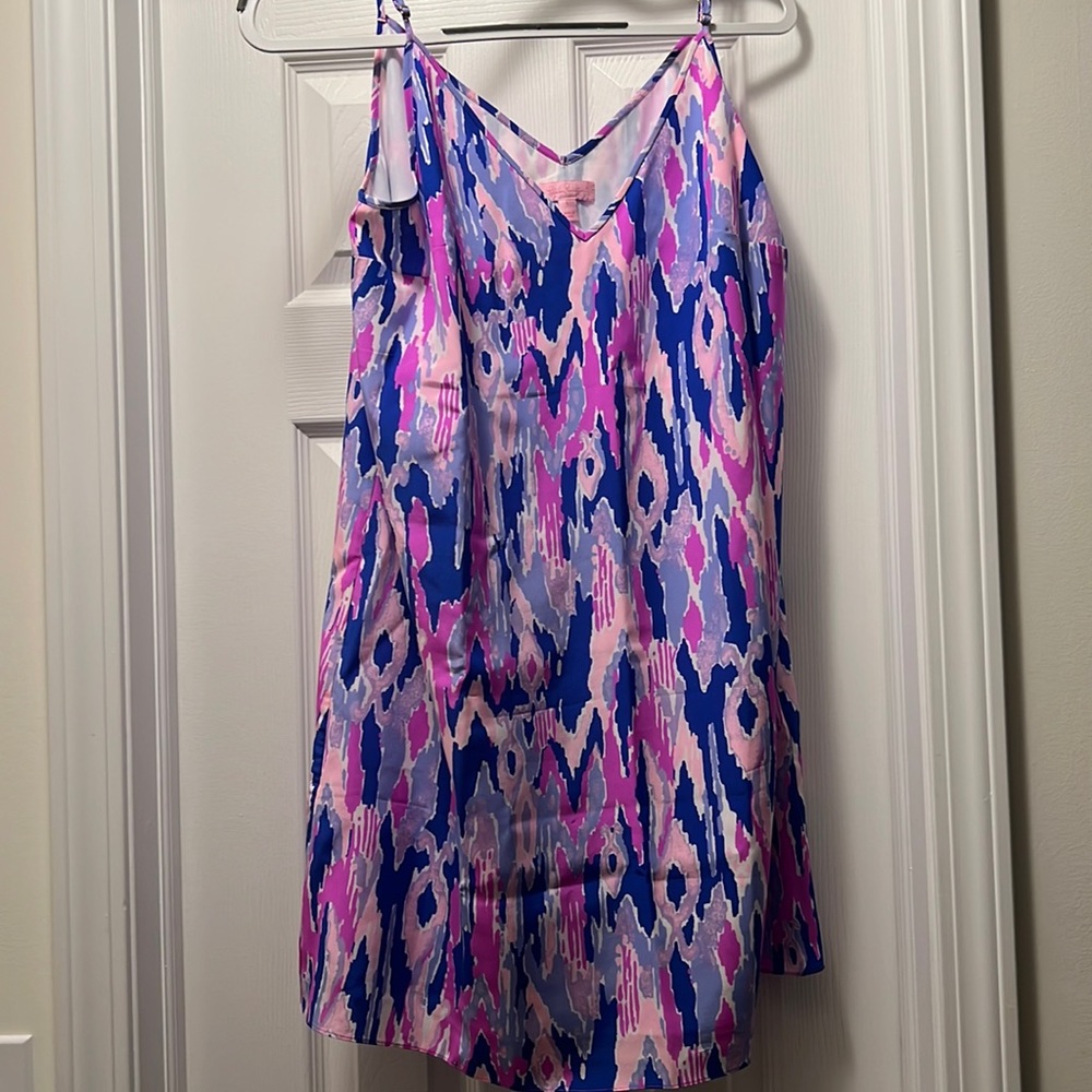 Lilly Pulitzer Cocktail Flow dress- Large